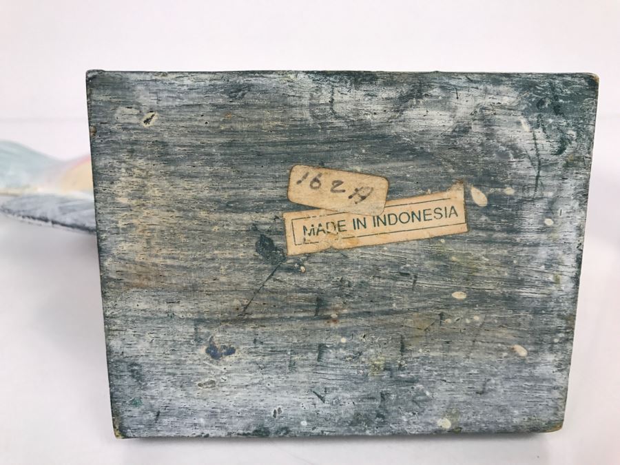 Hand Carved And Hand Painted Fish Sculpture Indonesia [Photo 12]