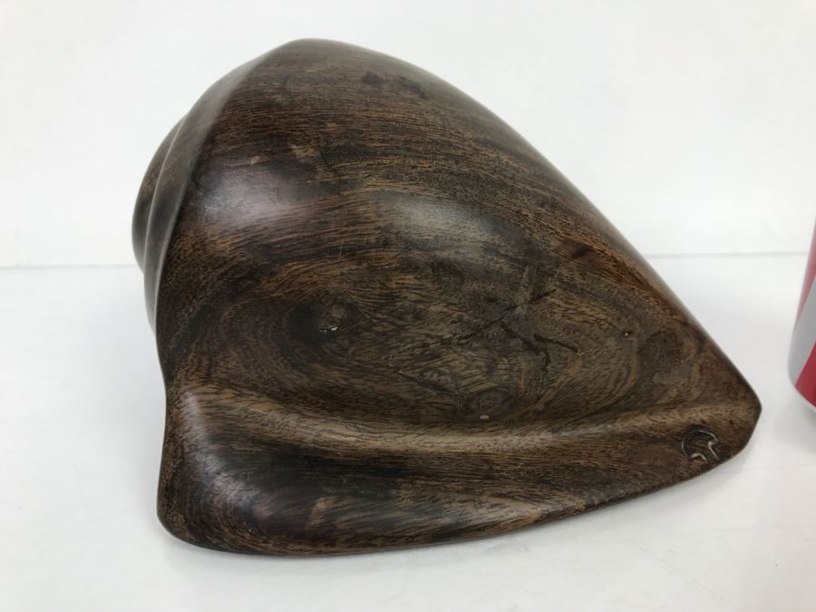 Carved Ironwood Conch Shell [Photo 3]
