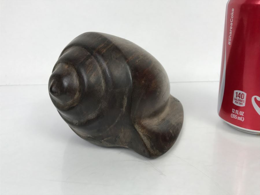 Carved Ironwood Conch Shell [Photo 5]
