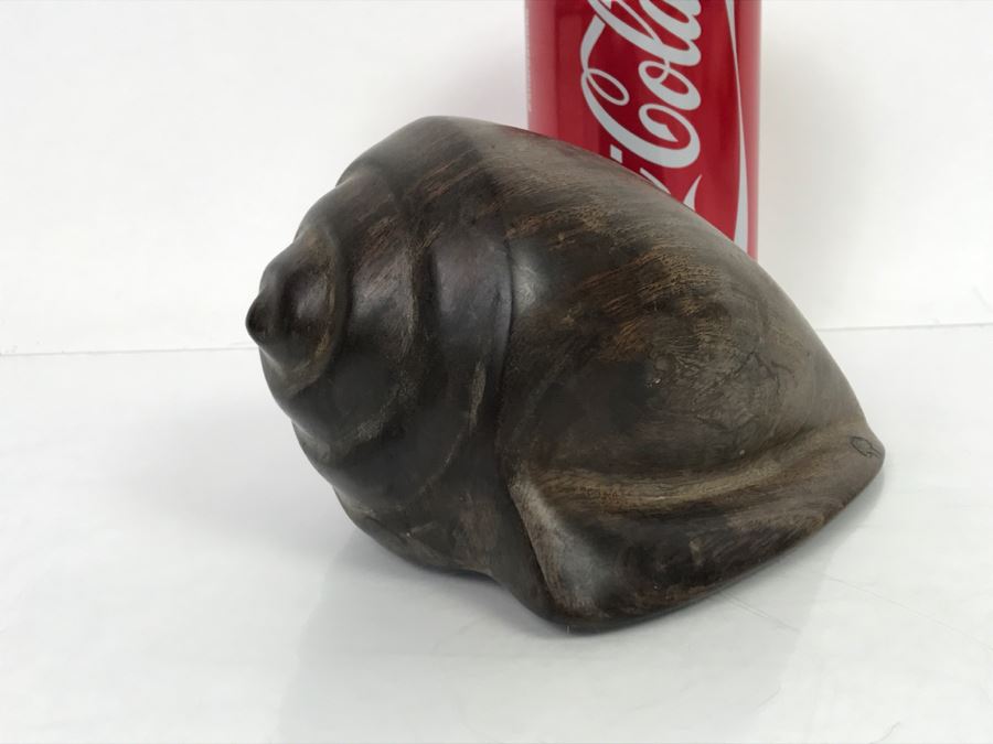 Carved Ironwood Conch Shell [Photo 15]