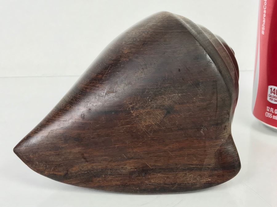 Carved Ironwood Conch Shell [Photo 9]