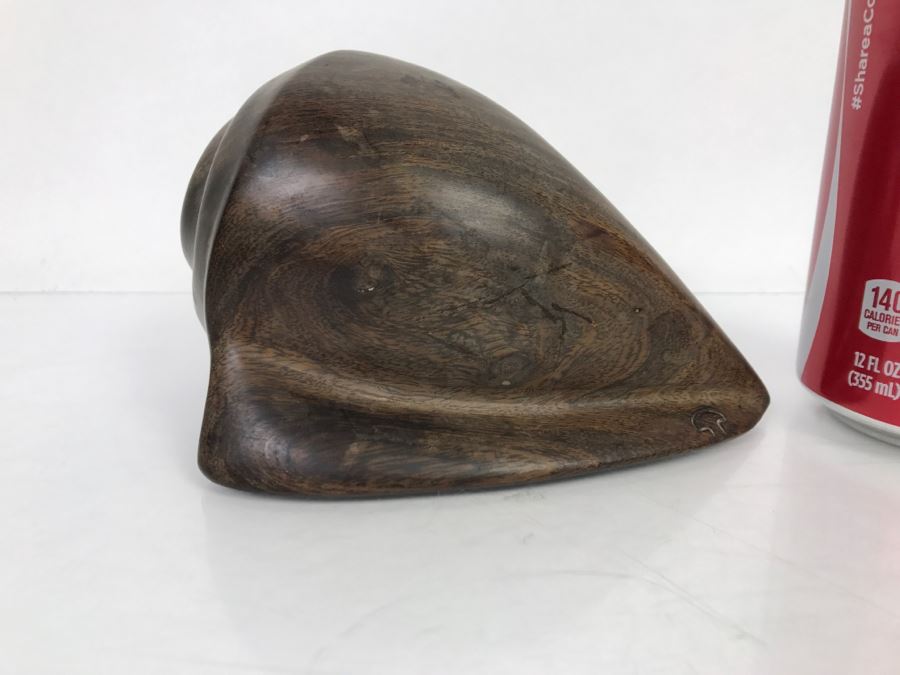 Carved Ironwood Conch Shell [Photo 2]