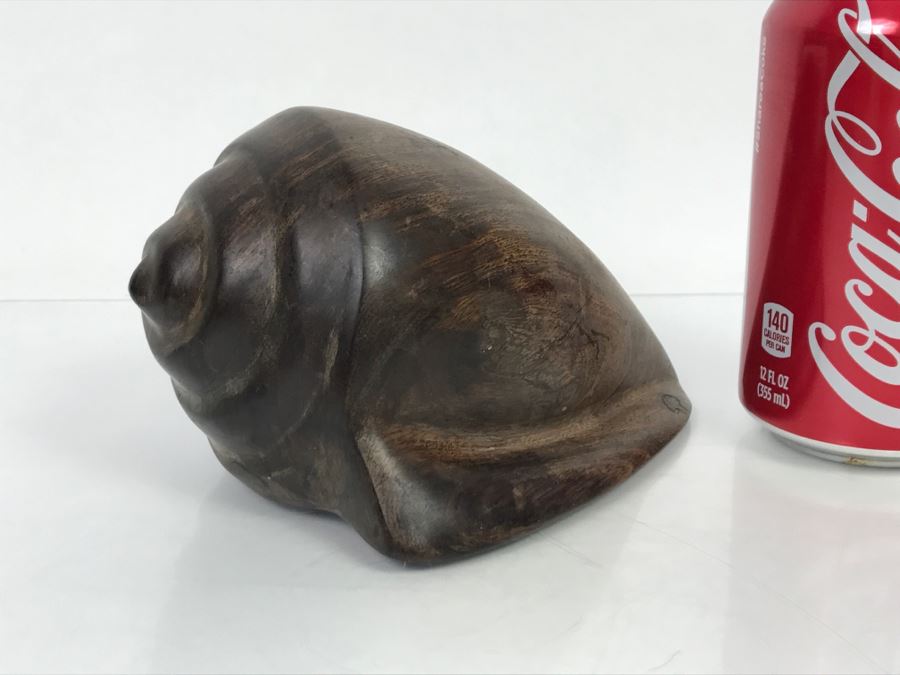 Carved Ironwood Conch Shell [Photo 16]