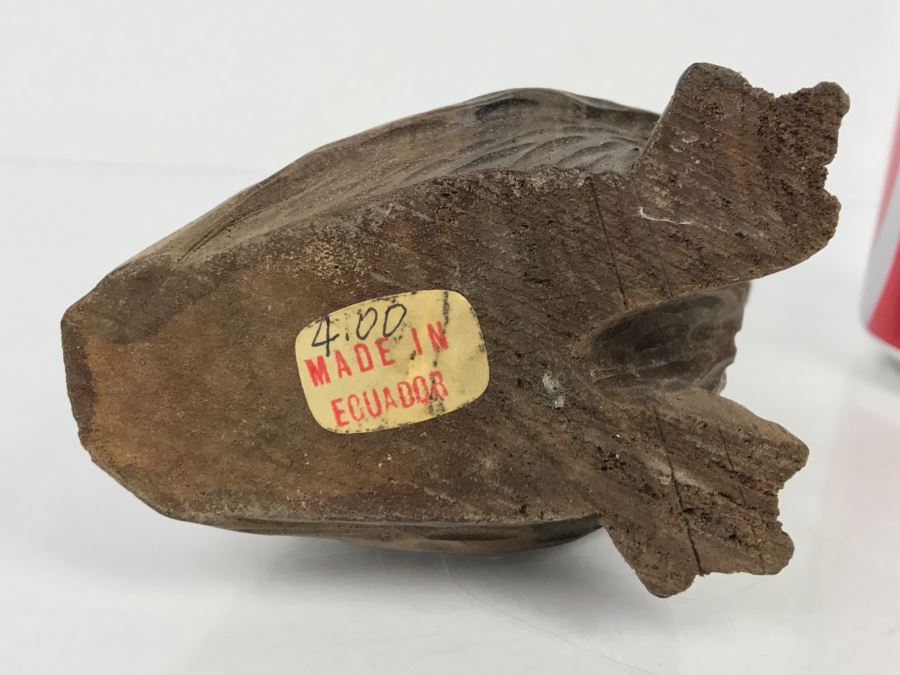 Vintage Hand Carved Bird Duck Sculpture [Photo 13]