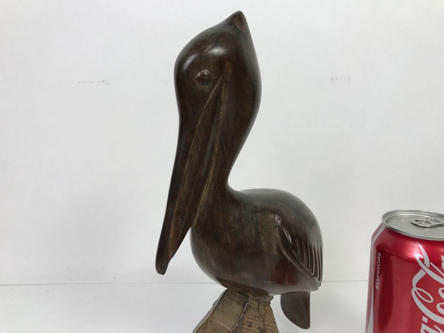 Carved Ironwood Pelican Sculpture [Photo 12]
