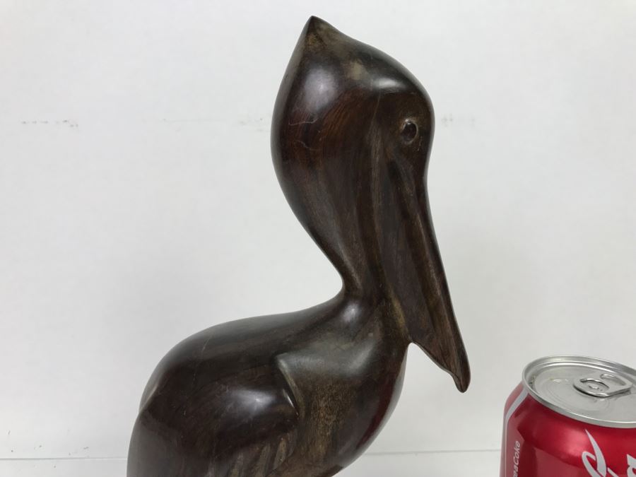 Carved Ironwood Pelican Sculpture [Photo 4]