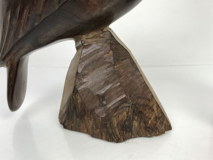Carved Ironwood Pelican Sculpture [Photo 8]