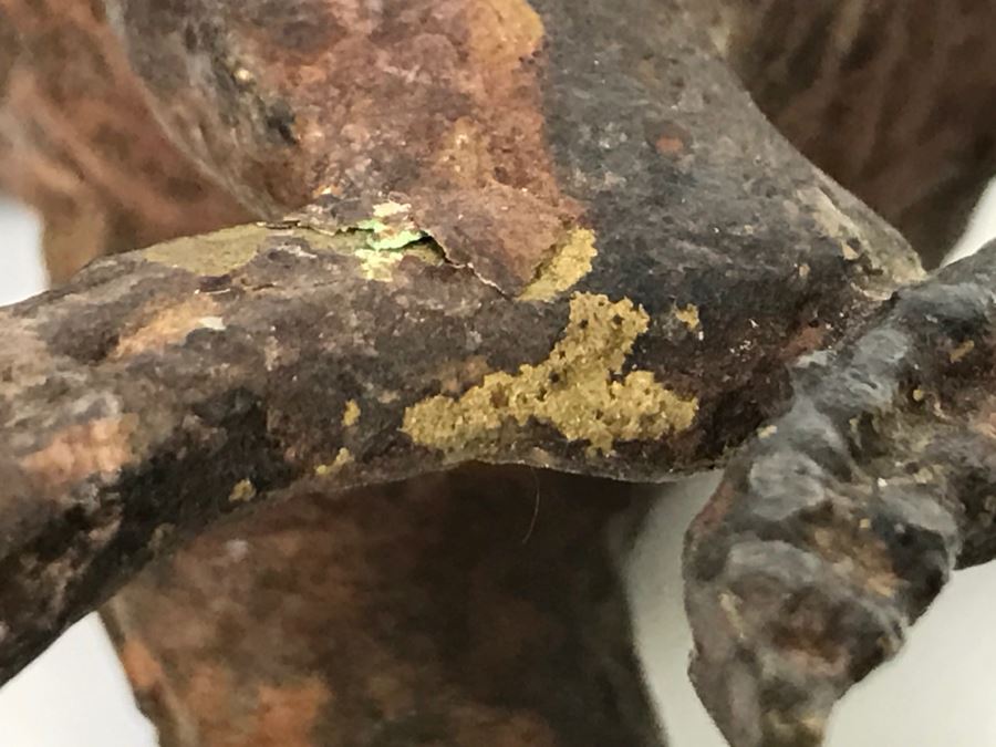 Old Eastern Metal Horse With Rider Sculpture 463g [Photo 51]