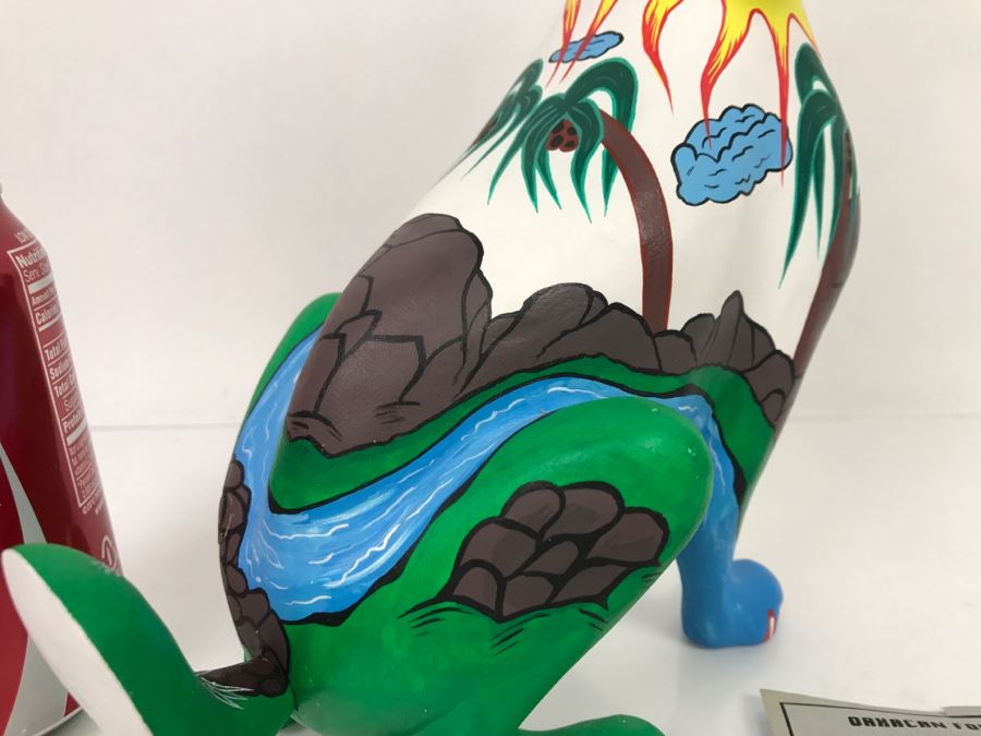 Oaxacan Folk Art Hand Crafted And Painted Rabbit By Catarino Carrillo Arrazola Oaxaca Mexico [Photo 8]