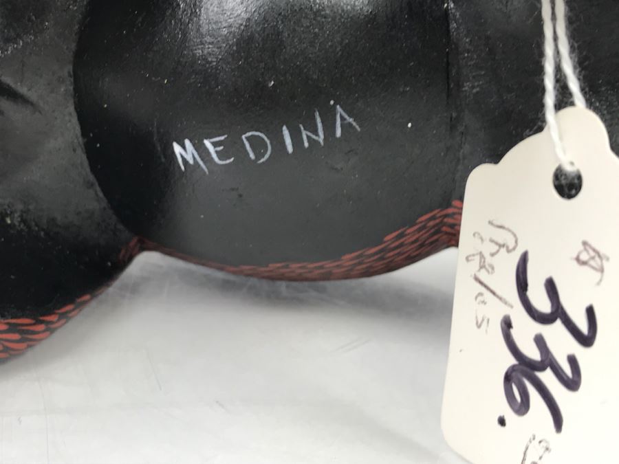 Oaxacan Folk Art Hand Crafted And Painted Boar Hog By Medina Oaxaca Mexico [Photo 18]