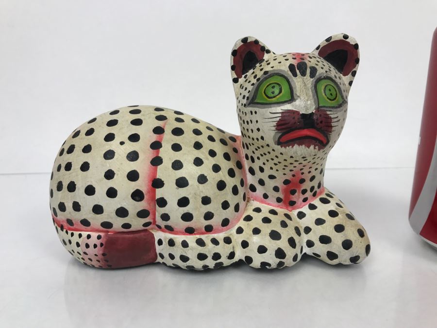 Hand Painted Cat Made In Indonesia [Photo 2]