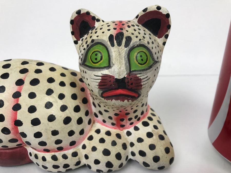 Hand Painted Cat Made In Indonesia [Photo 3]