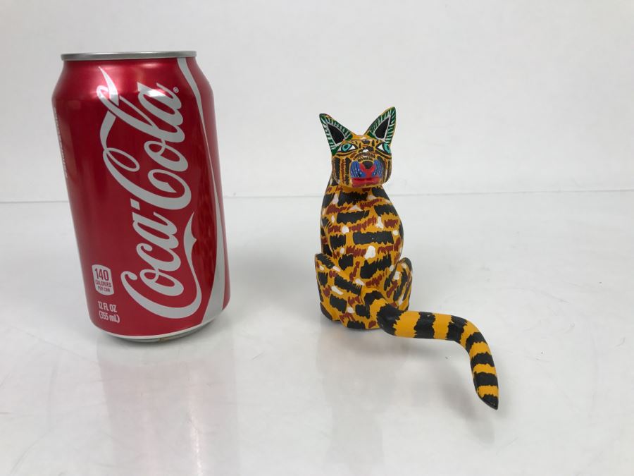 Oaxacan Folk Art Hand Crafted And Painted Animal By Laura Ramirez Arrazola Oaxaca Mexico [Photo 2]