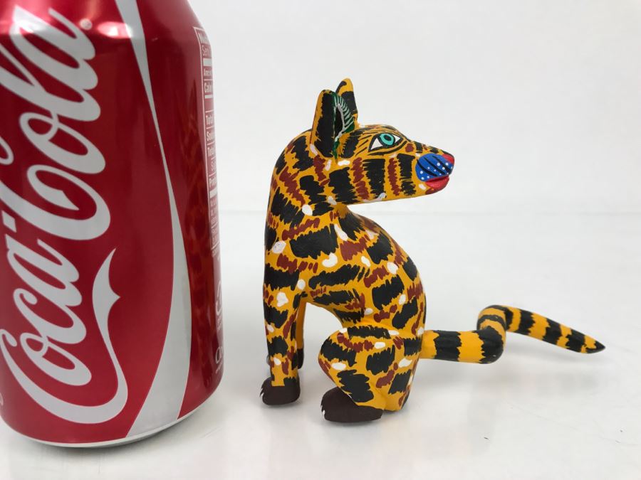 Oaxacan Folk Art Hand Crafted And Painted Animal By Laura Ramirez Arrazola Oaxaca Mexico [Photo 7]