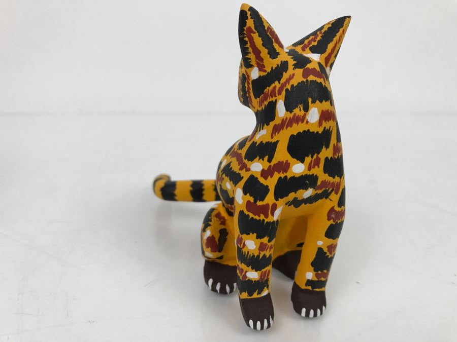Oaxacan Folk Art Hand Crafted And Painted Animal By Laura Ramirez Arrazola Oaxaca Mexico [Photo 8]