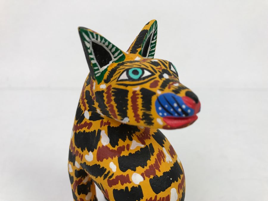 Oaxacan Folk Art Hand Crafted And Painted Animal By Laura Ramirez ...