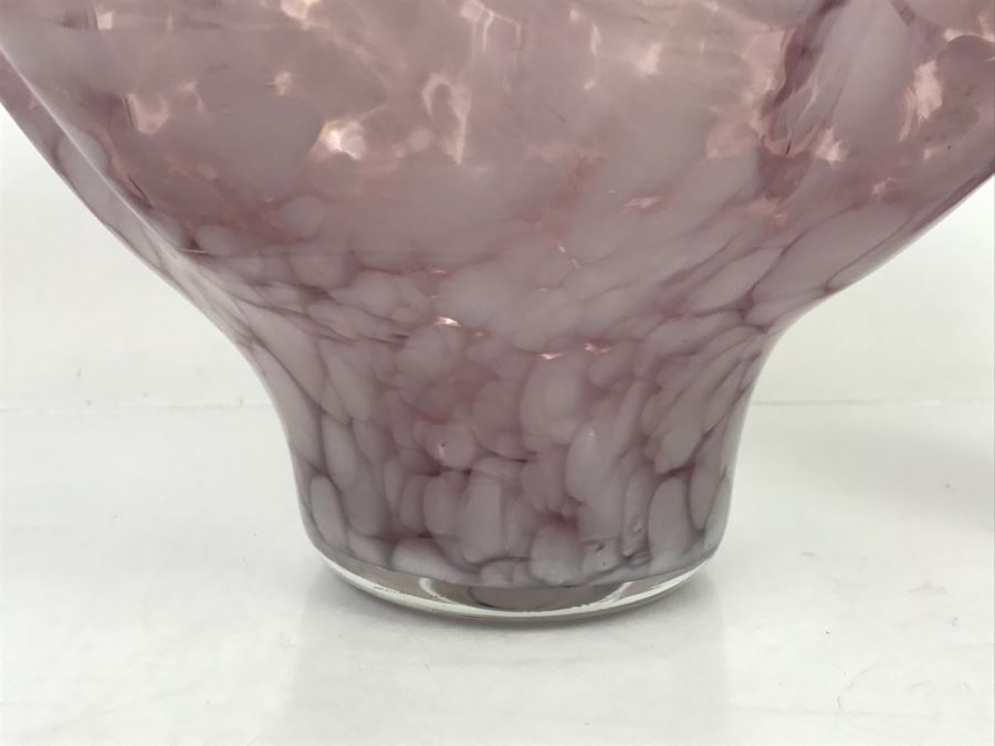 Pink Fluted Art Glass [Photo 5]