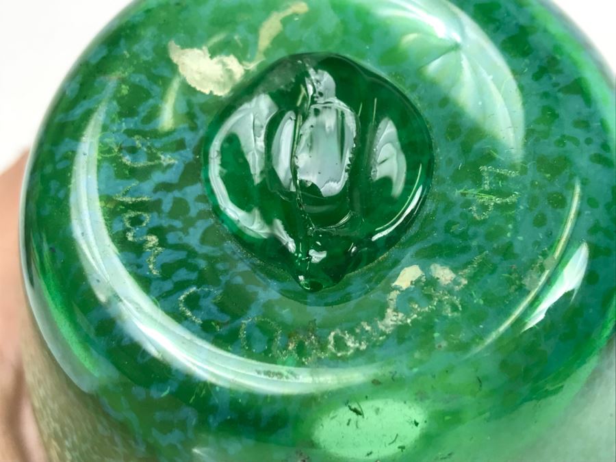 Stunning Signed Ivan Adaniya Art Glass Vase 1997 [Photo 12]