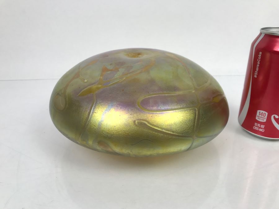 Signed Ivan Adaniya Art Glass Vessel Vase [Photo 10]