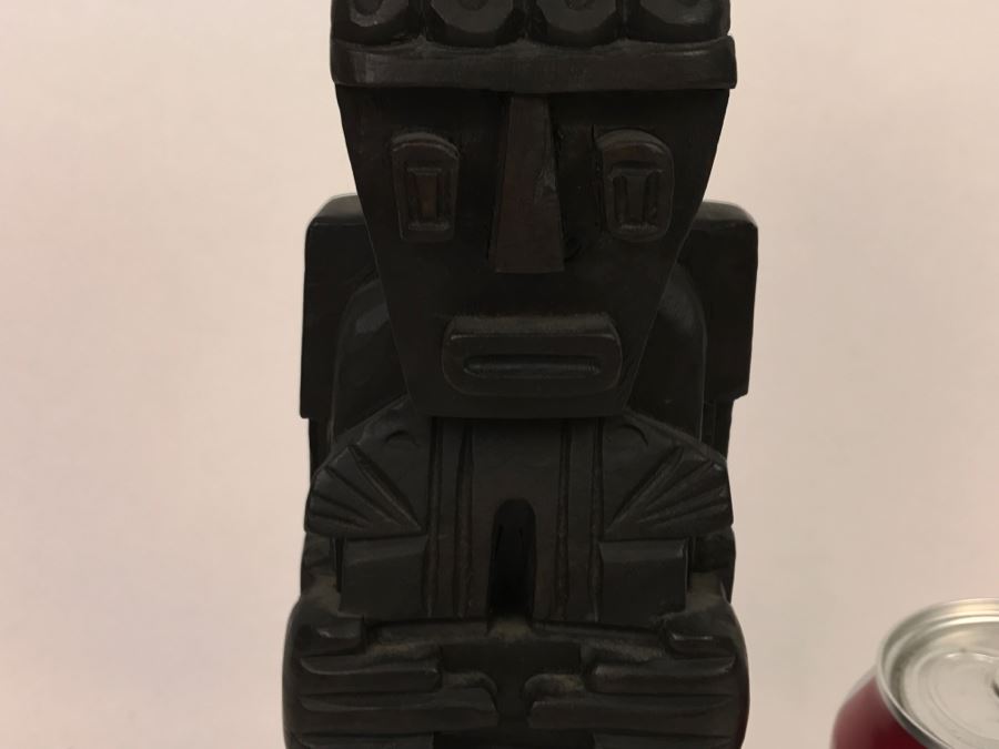 Hand Carved Wooden Totem Sculpture