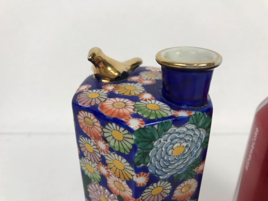 Signed Hand Painted Japanese Vase [Photo 7]