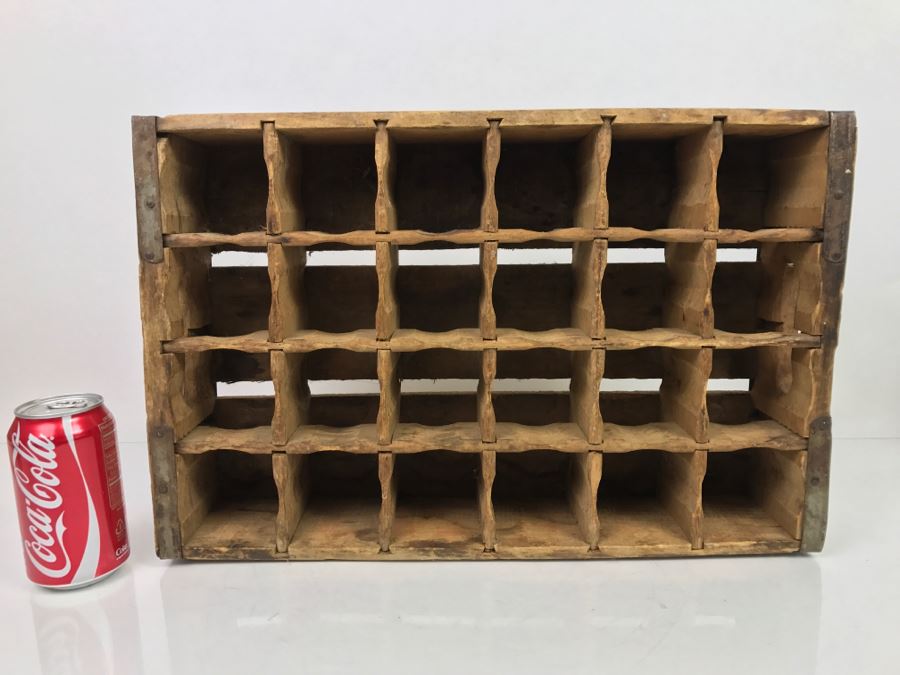Vintage Wooden PEPSI Cola Bottle Case 24 Bottles Yuba City Drink Pepsi-Cola [Photo 15]