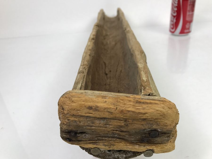 Old Carved Wooden Hand Painted Totem Pole Appears To Be From Pacific Northwest [Photo 22]