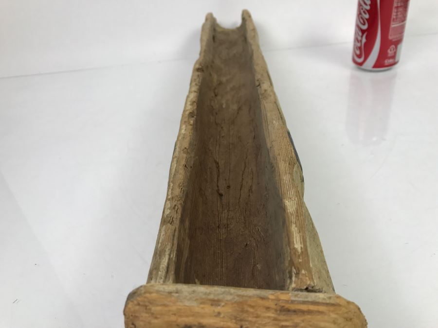 Old Carved Wooden Hand Painted Totem Pole Appears To Be From Pacific Northwest [Photo 23]