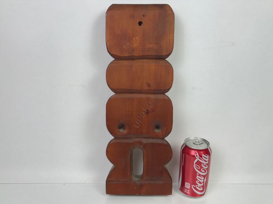 Vintage Upoko New Zealand Carving Statue [Photo 8]