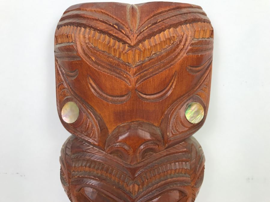 Vintage Upoko New Zealand Carving Statue [Photo 2]