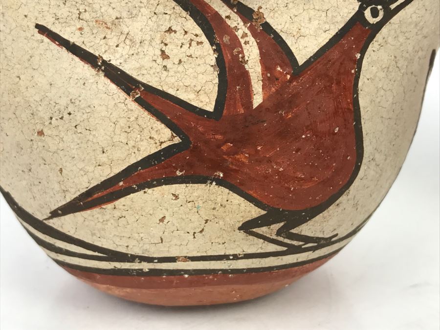 Vintage Zia Pueblo Pottery Wedding Vase Pot [Photo 11]