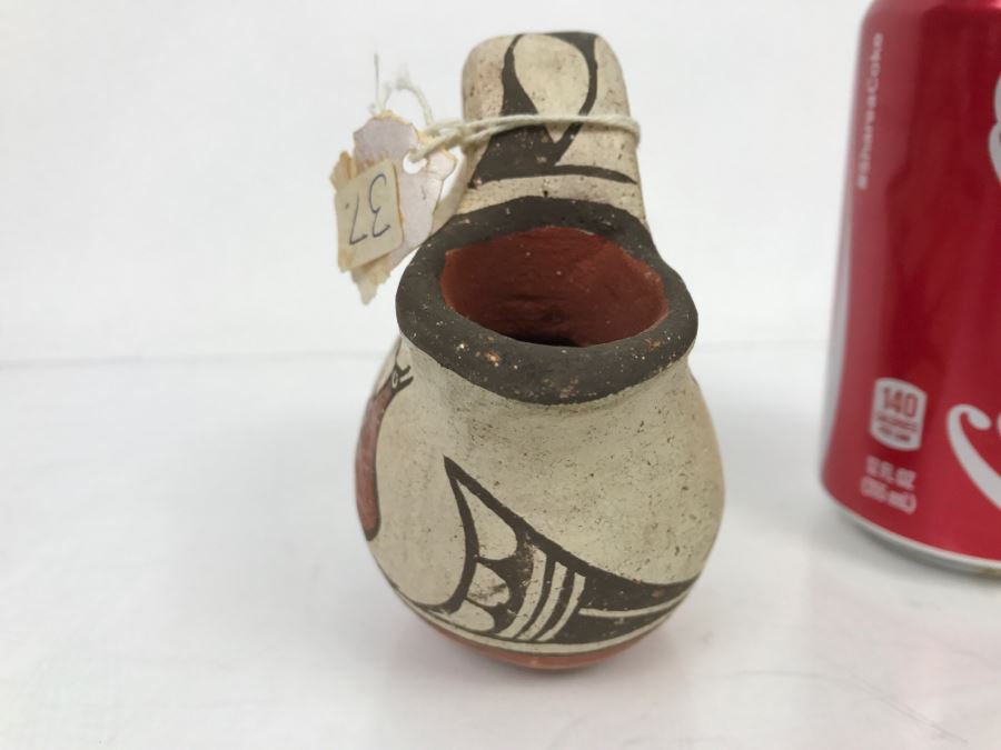 Vintage Zia Pueblo Pottery Wedding Vase Pot [Photo 7]