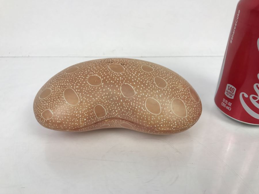 Genuine Besmo Product Hand Carved in Kenya Trinket Box [Photo 2]
