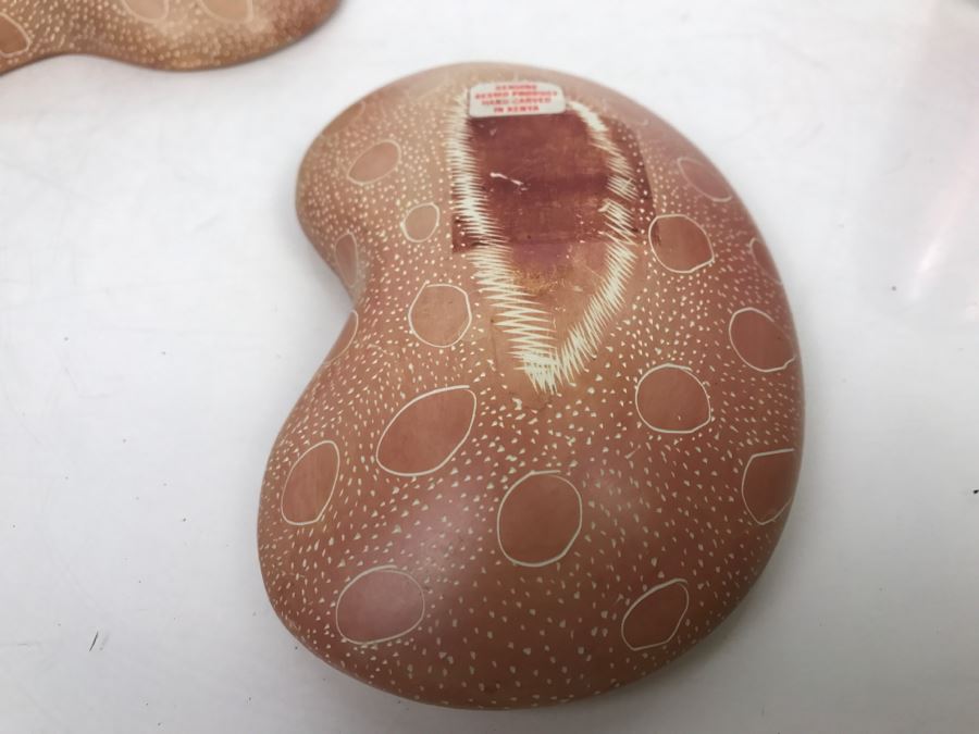 Genuine Besmo Product Hand Carved in Kenya Trinket Box [Photo 8]