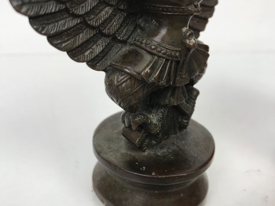 Metal Bronze Copper Sculpture Of Eagle Diety [Photo 14]