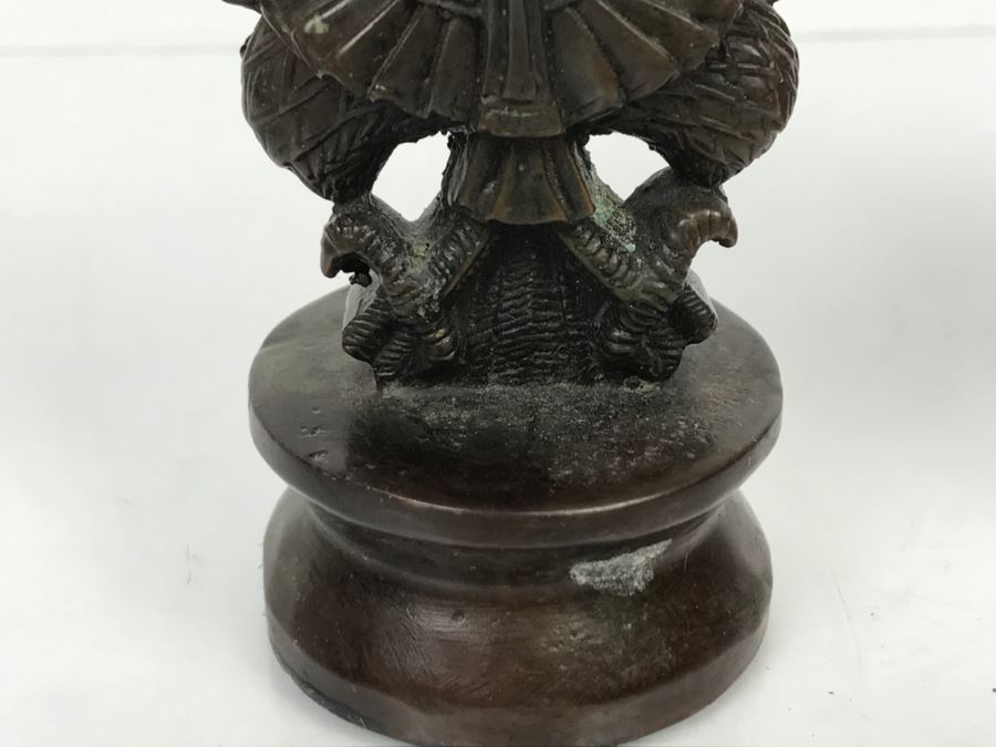 Metal Bronze Copper Sculpture Of Eagle Diety [Photo 8]