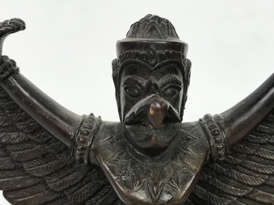 Metal Bronze Copper Sculpture Of Eagle Diety [Photo 5]