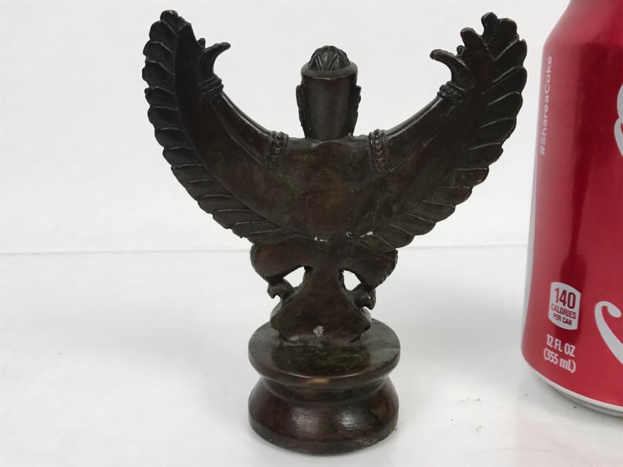 Metal Bronze Copper Sculpture Of Eagle Diety [Photo 15]