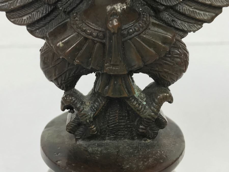 Metal Bronze Copper Sculpture Of Eagle Diety [Photo 9]