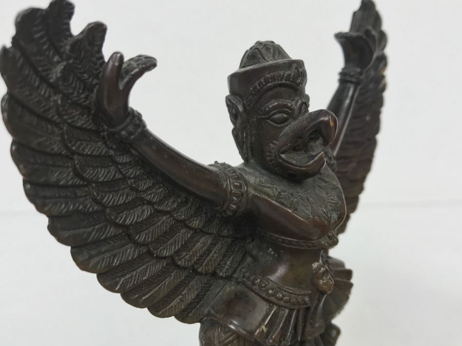 Metal Bronze Copper Sculpture Of Eagle Diety [Photo 13]