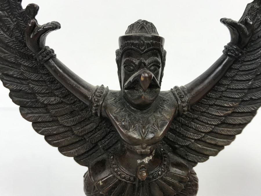 Metal Bronze Copper Sculpture Of Eagle Diety [Photo 4]