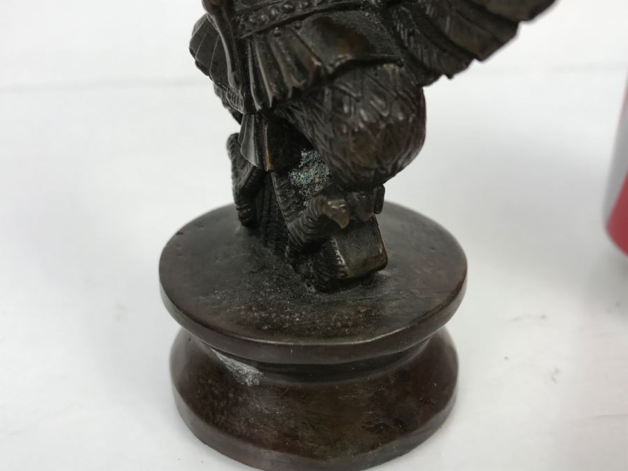 Metal Bronze Copper Sculpture Of Eagle Diety [Photo 21]