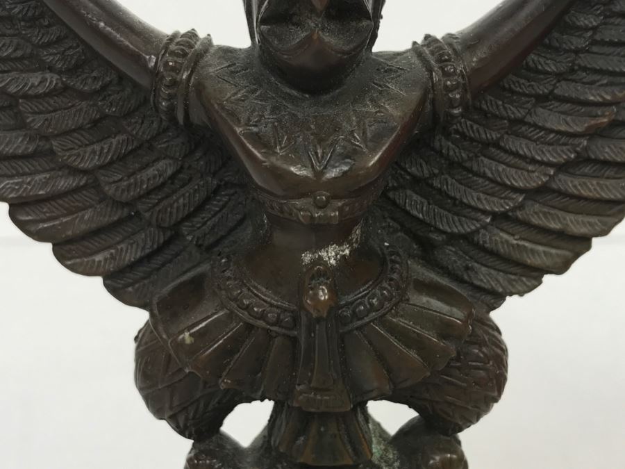 Metal Bronze Copper Sculpture Of Eagle Diety [Photo 7]