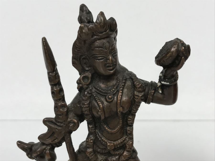 Copper Bronze Indian Diety Sculpture [Photo 4]