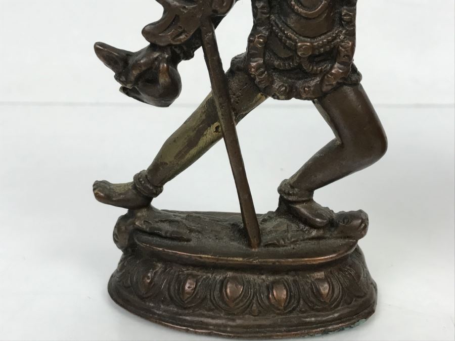 Copper Bronze Indian Diety Sculpture [Photo 6]