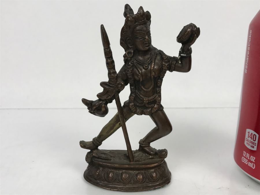Copper Bronze Indian Diety Sculpture [Photo 2]