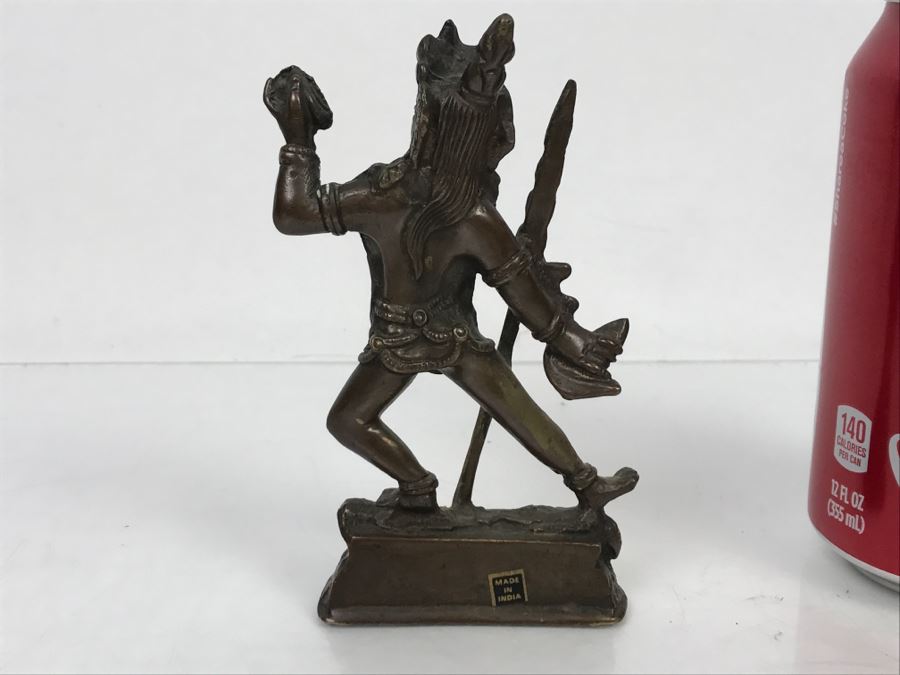 Copper Bronze Indian Diety Sculpture [Photo 8]