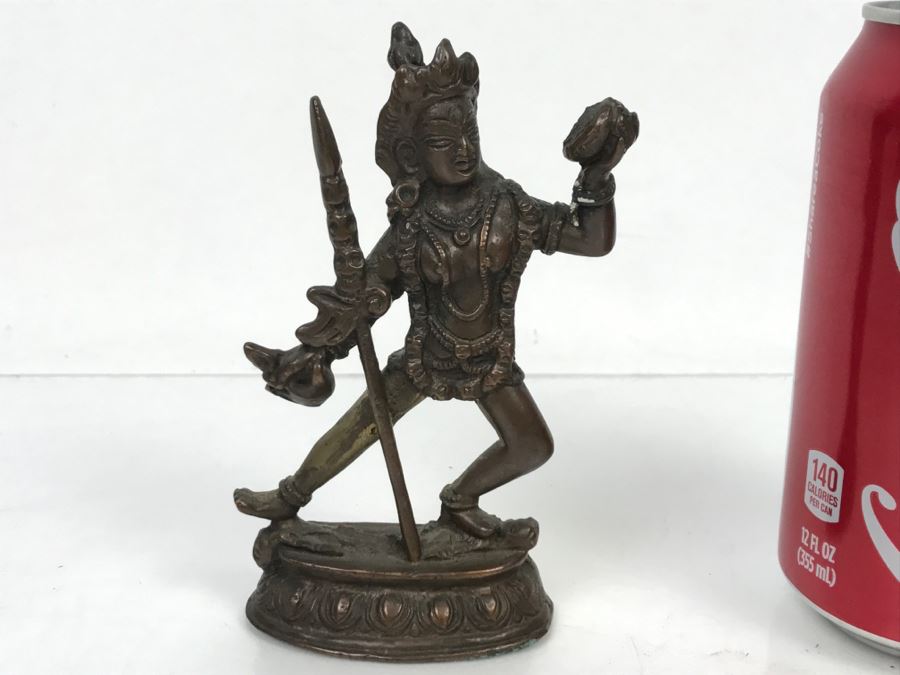 Copper Bronze Indian Diety Sculpture [Photo 3]