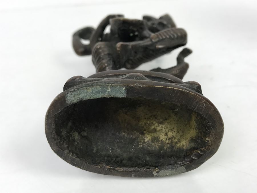 Copper Bronze Indian Sculpture Of Saraswati [Photo 19]