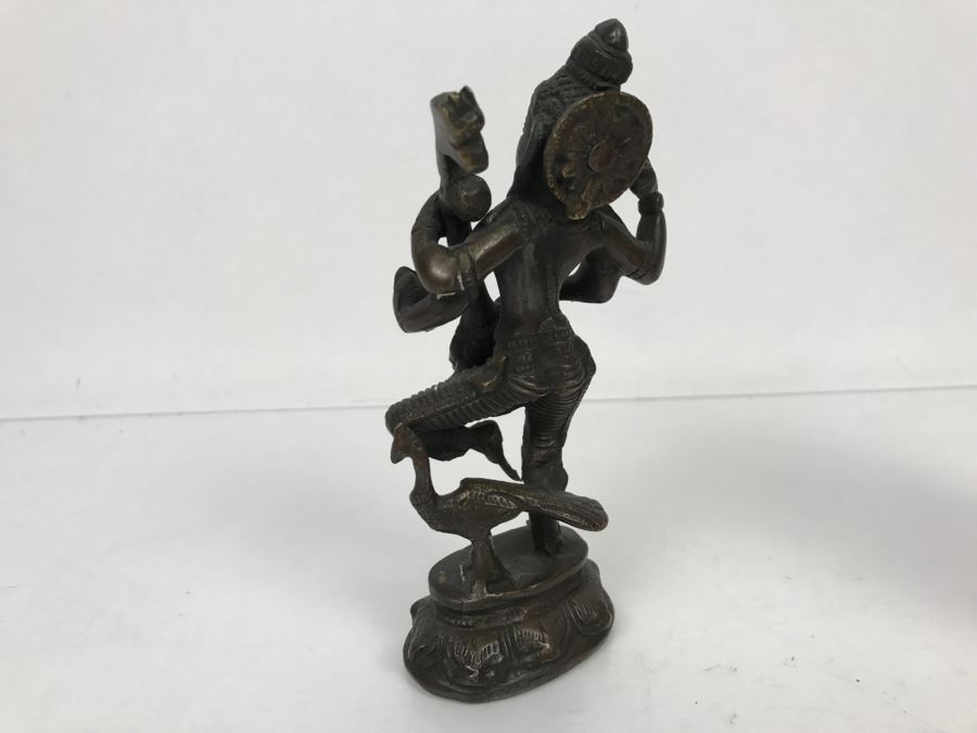 Copper Bronze Indian Sculpture Of Saraswati [Photo 10]